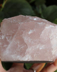 Rose quartz candle holder 3, new