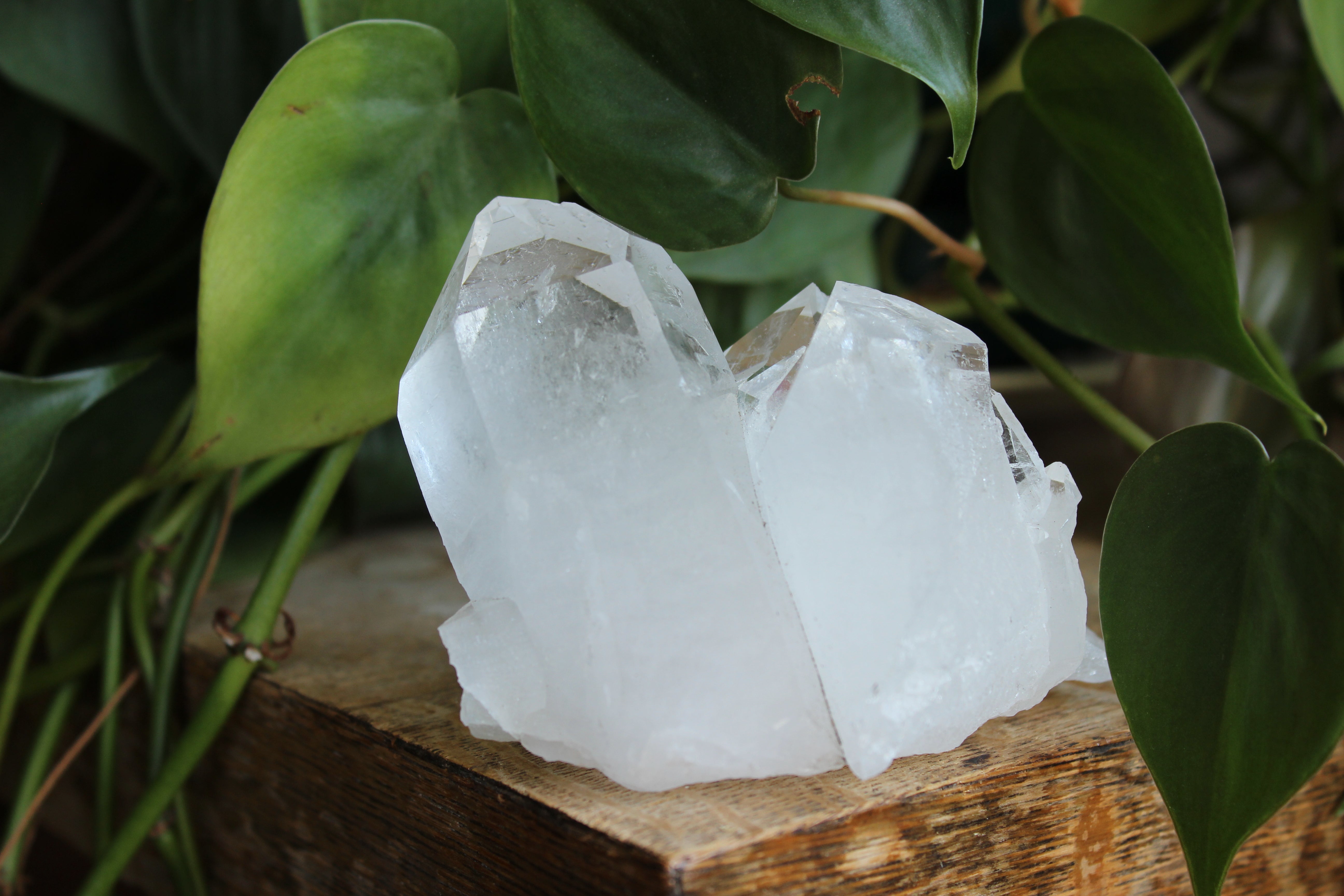 Clear quartz cluster 1, new