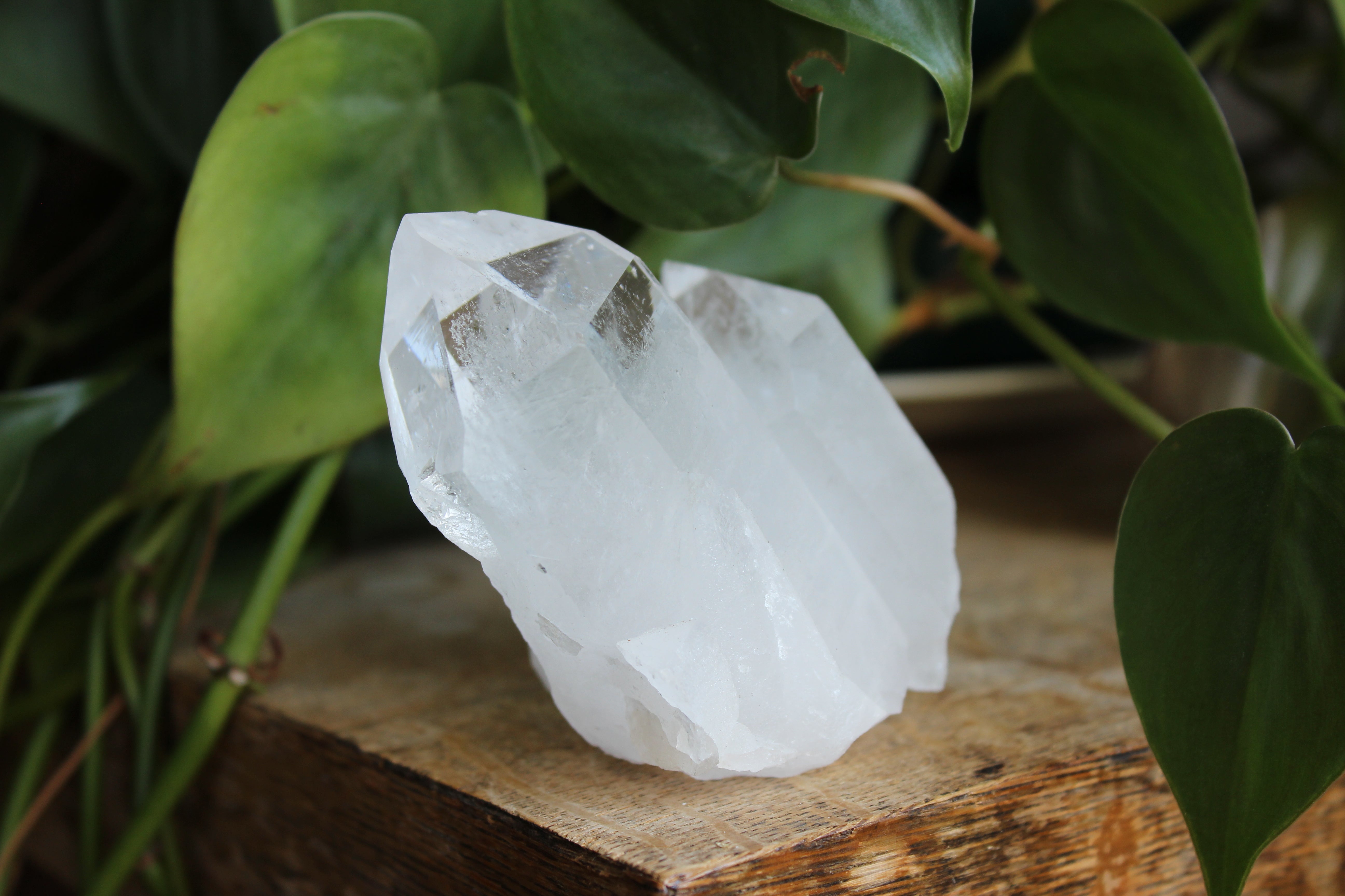 Clear quartz cluster 1, new