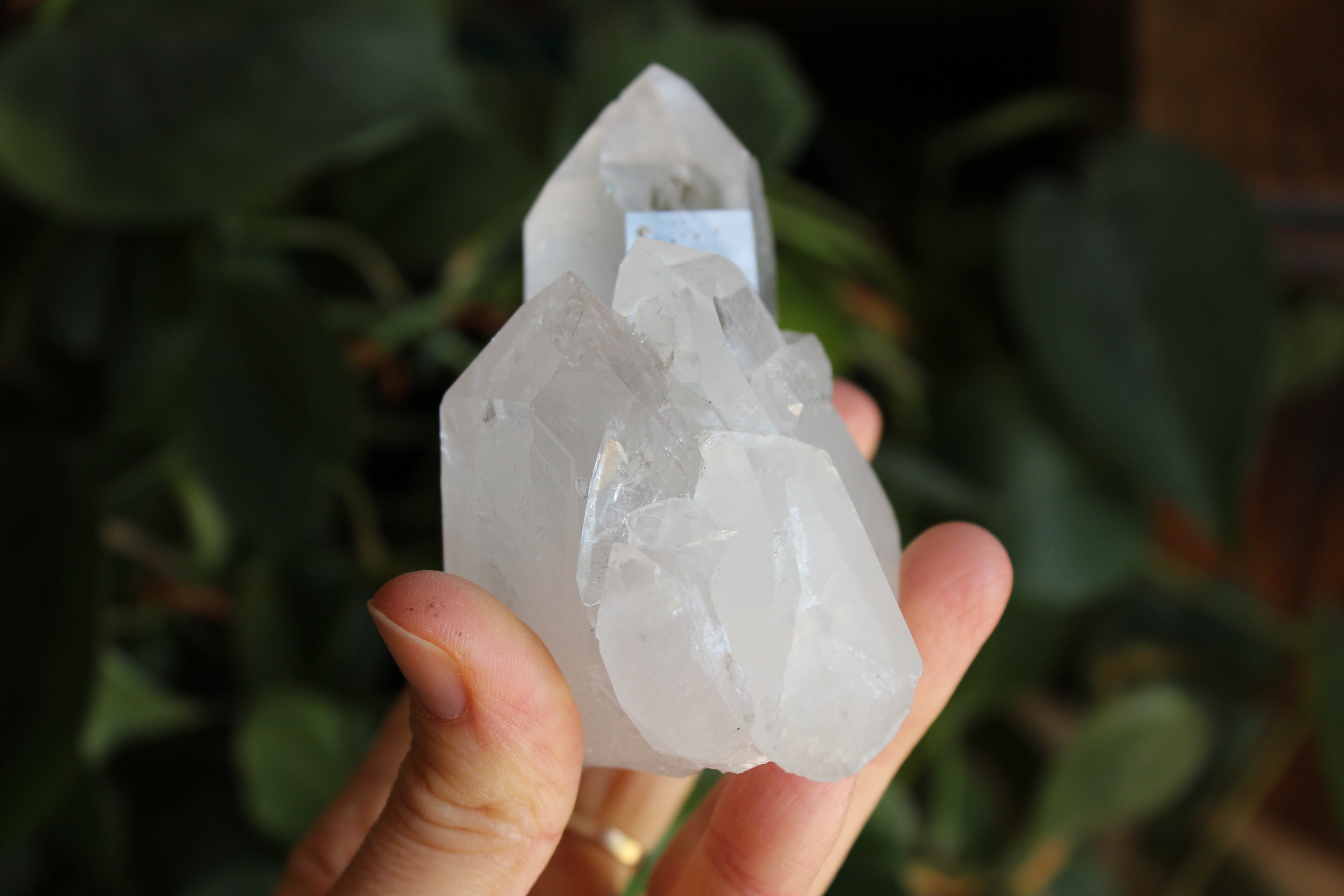 Clear quartz cluster 1, new