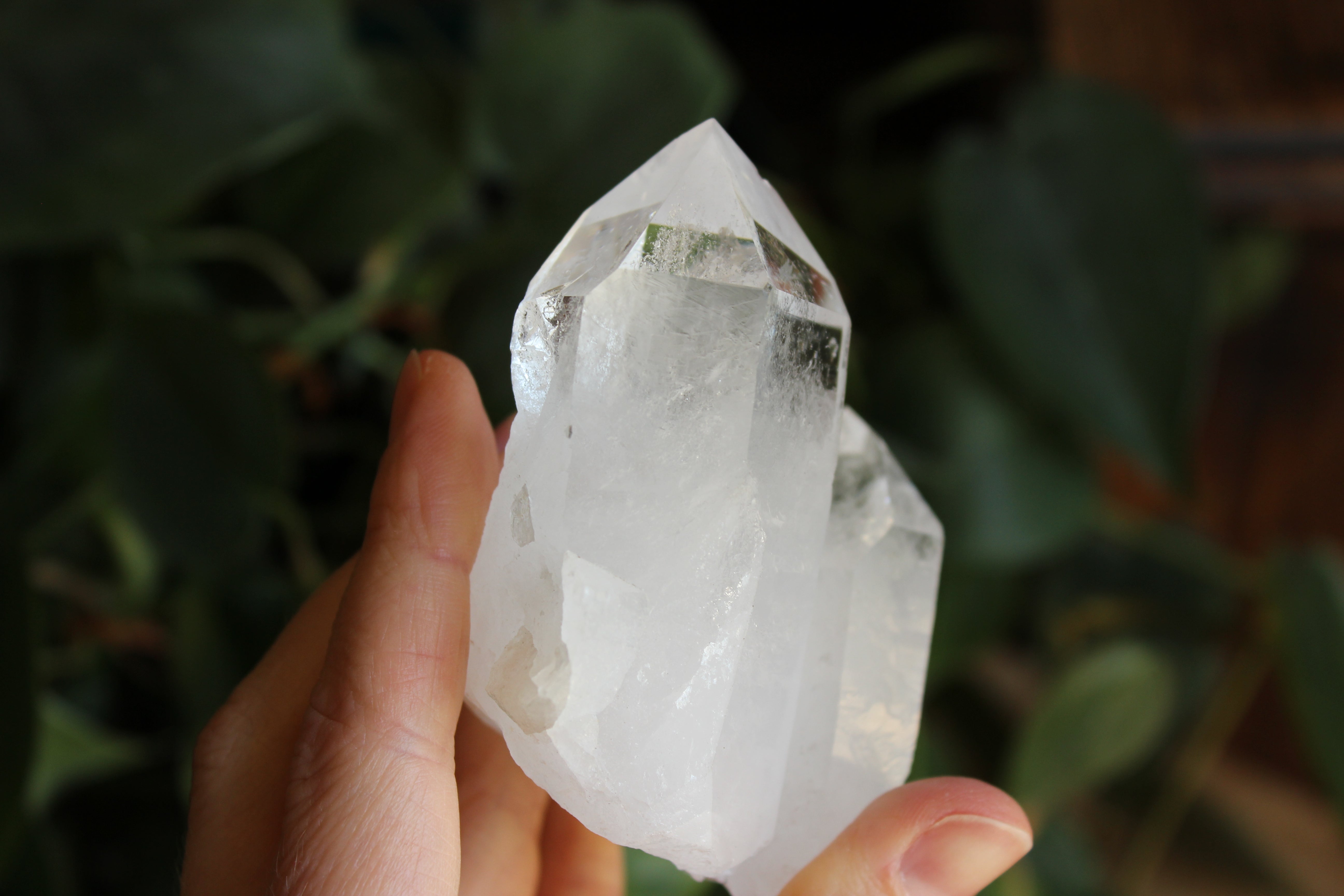 Clear quartz cluster 1, new