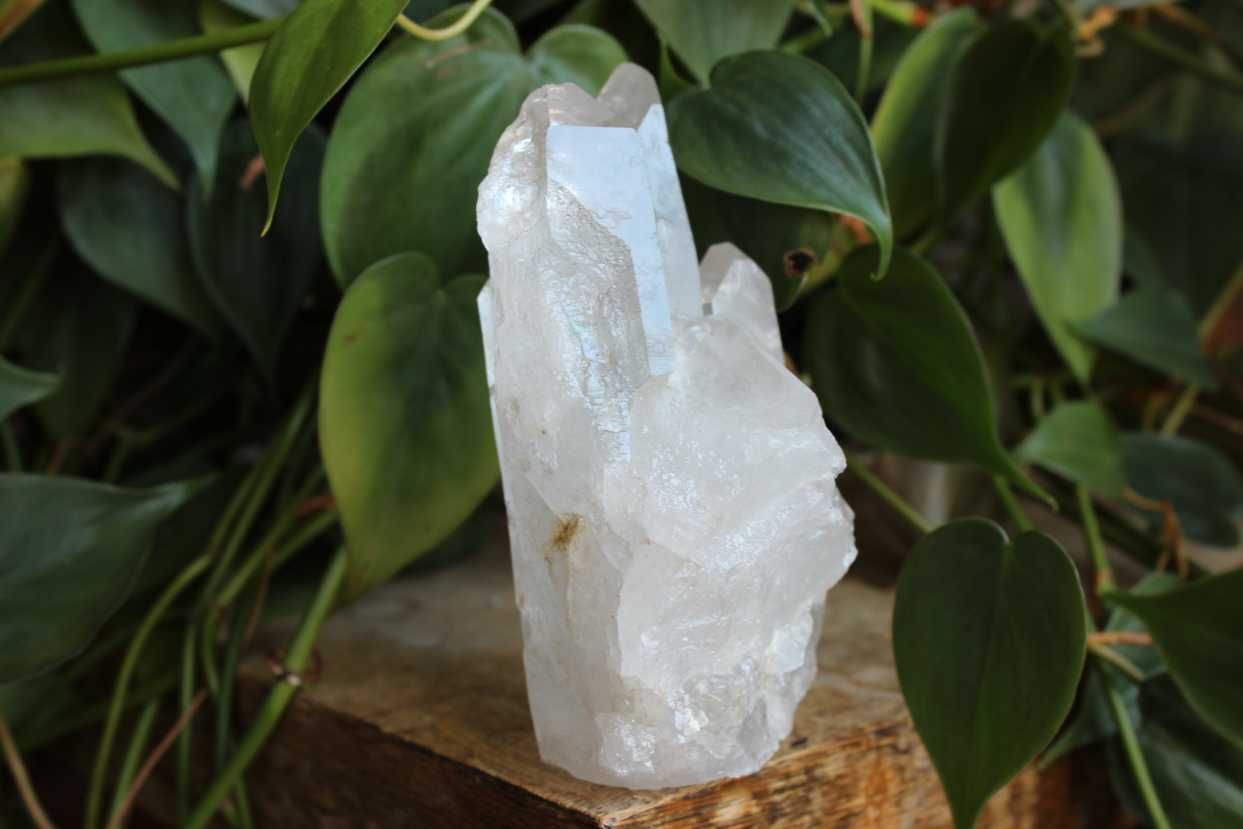 Clear quartz cluster 2, new
