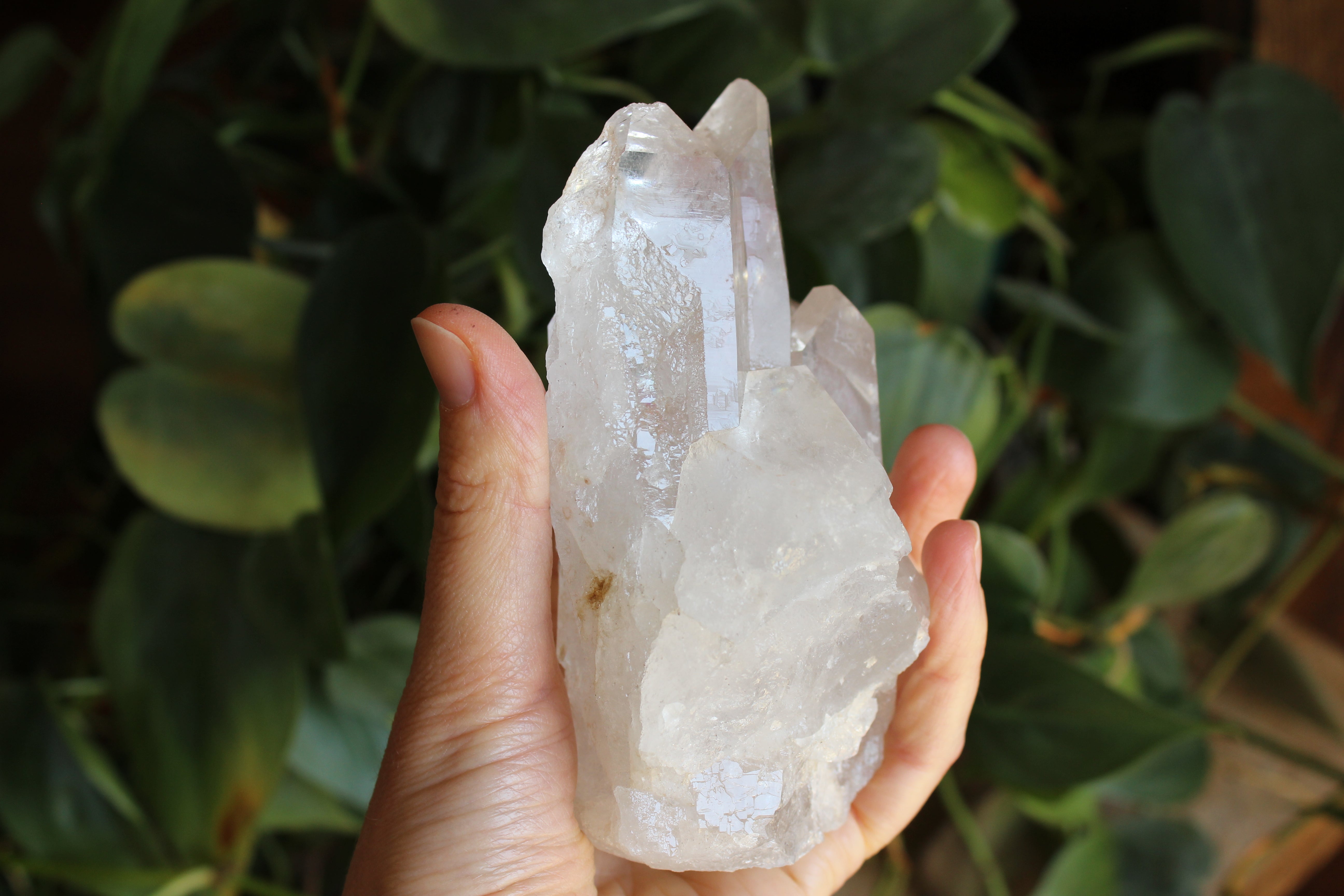 Clear quartz cluster 2, new