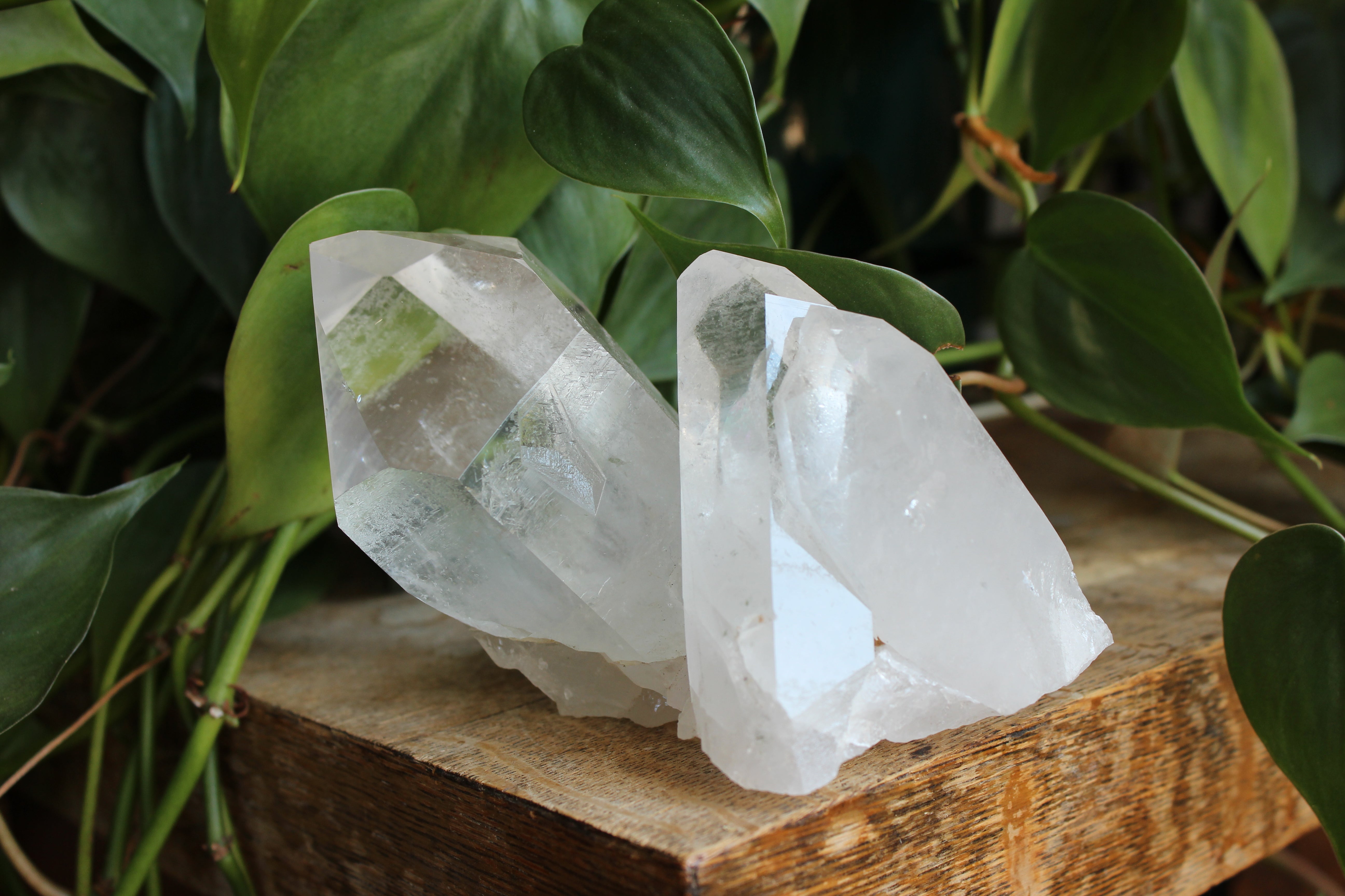 Clear quartz cluster 3, new