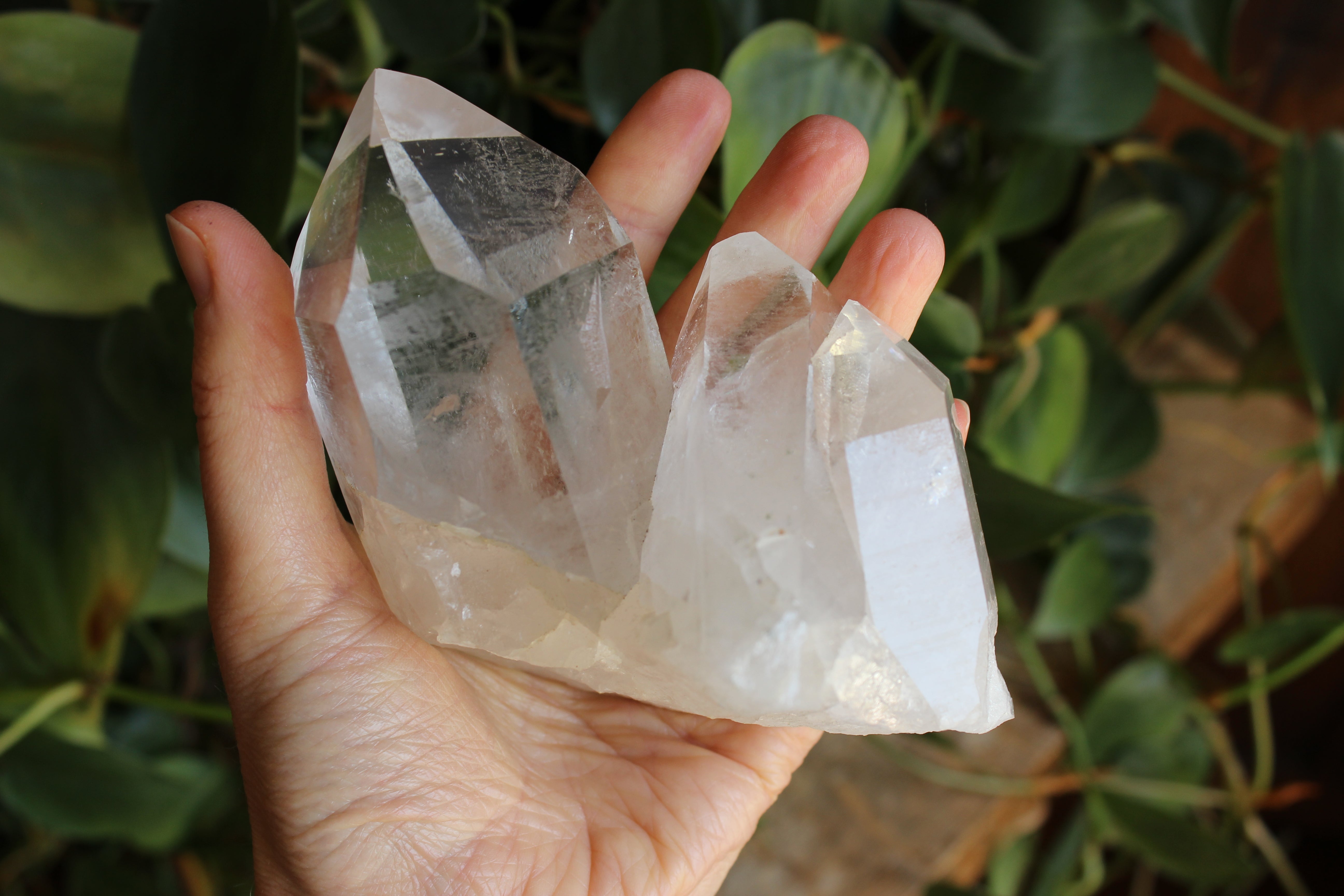 Clear quartz cluster 3, new