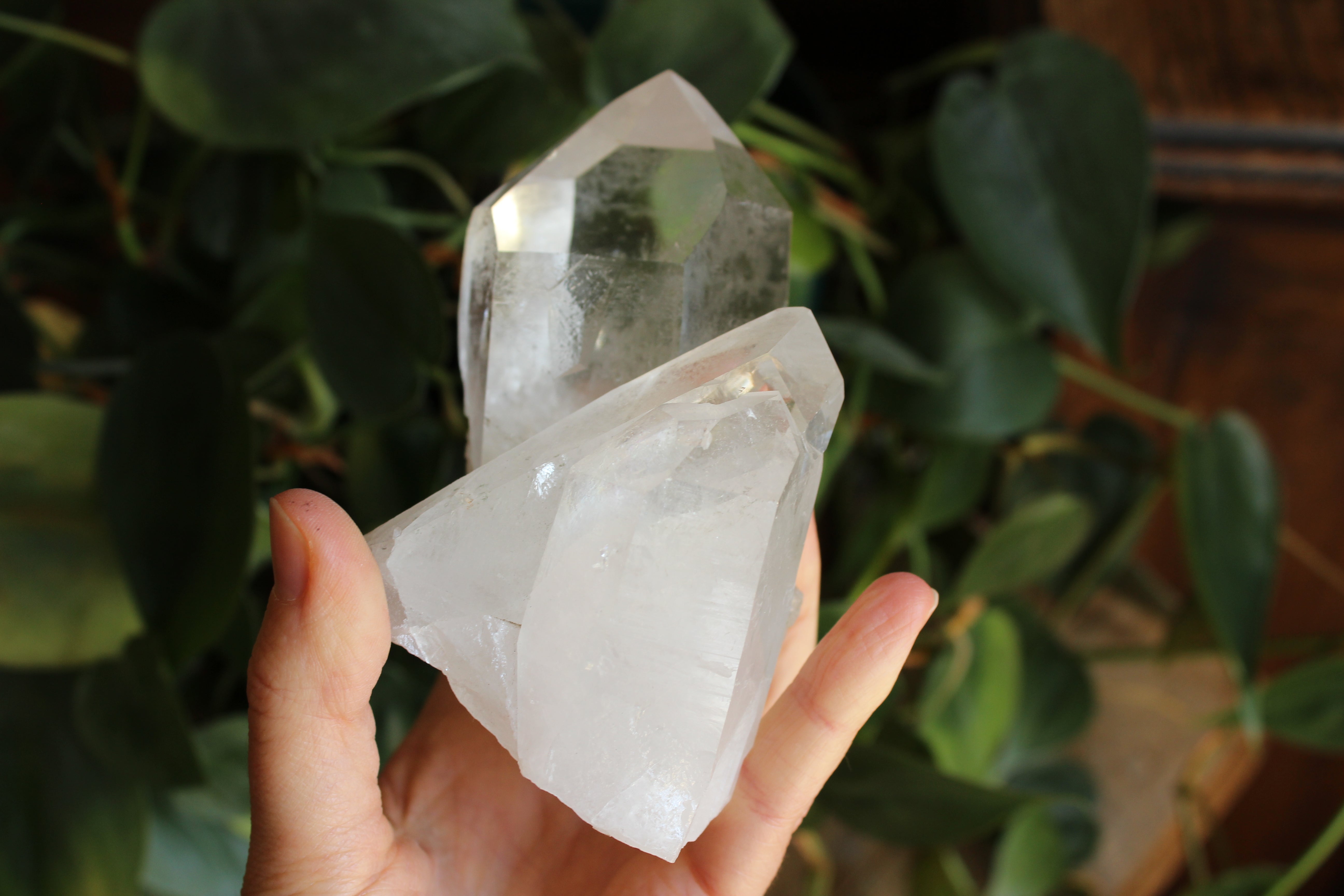 Clear quartz cluster 3, new