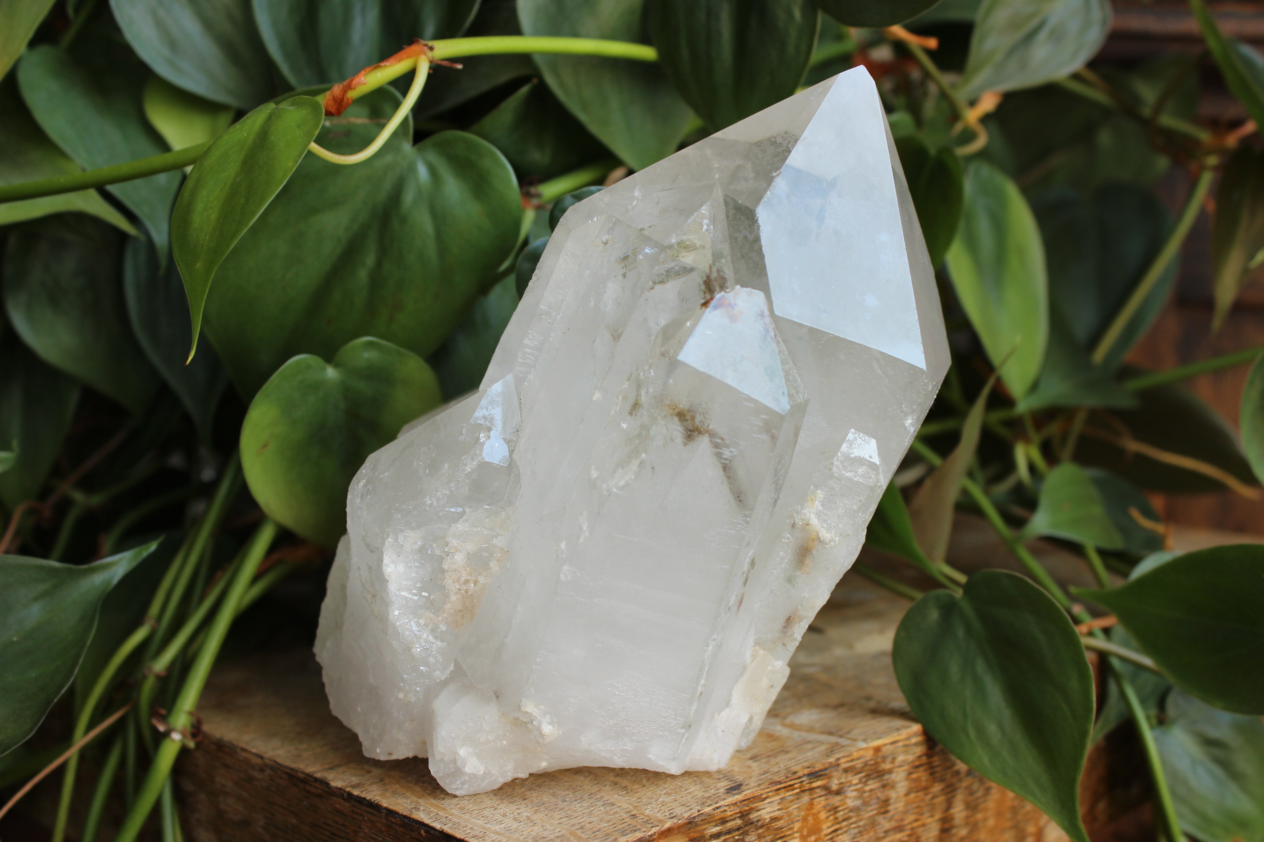 Clear quartz cluster 4, new