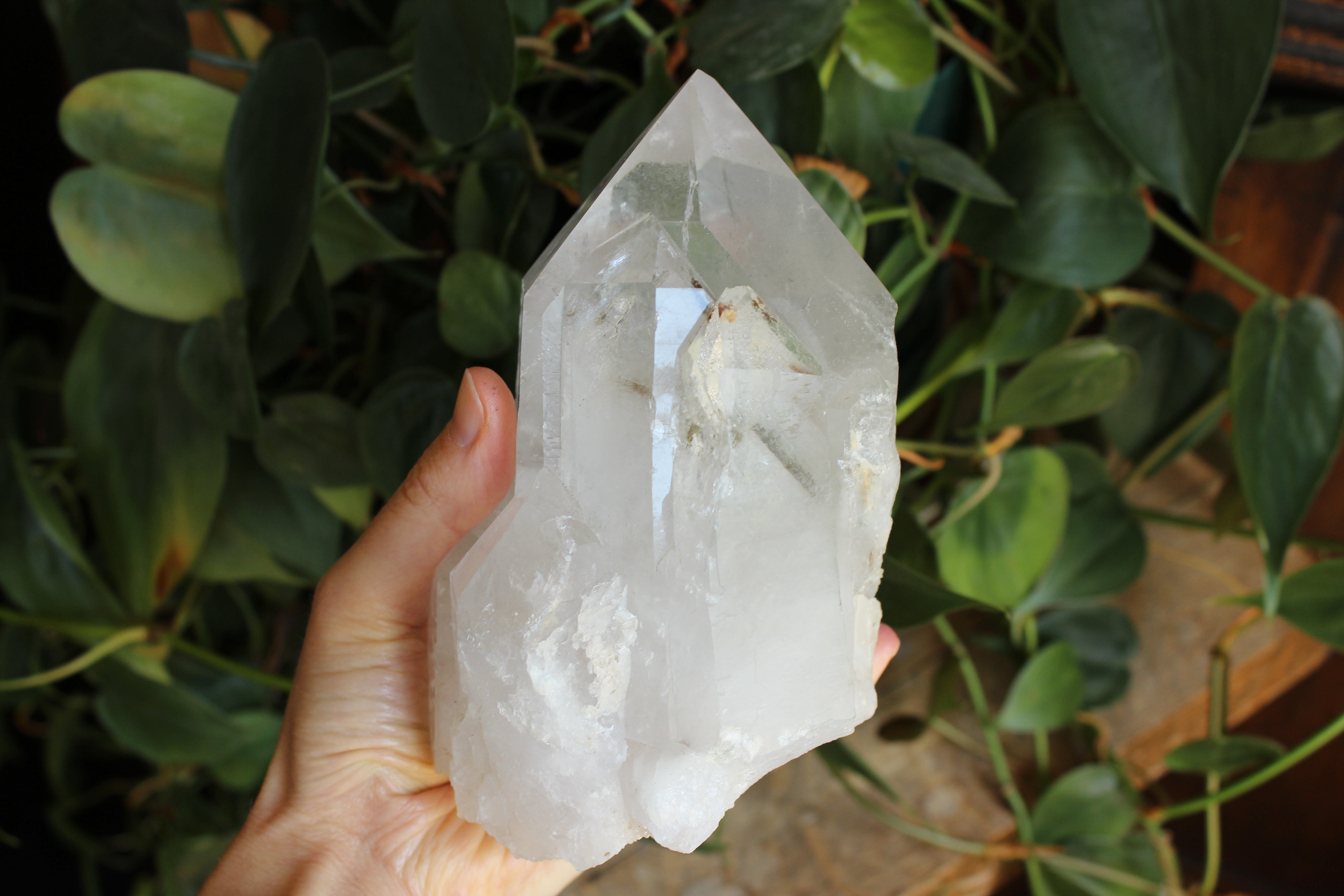 Clear quartz cluster 4, new
