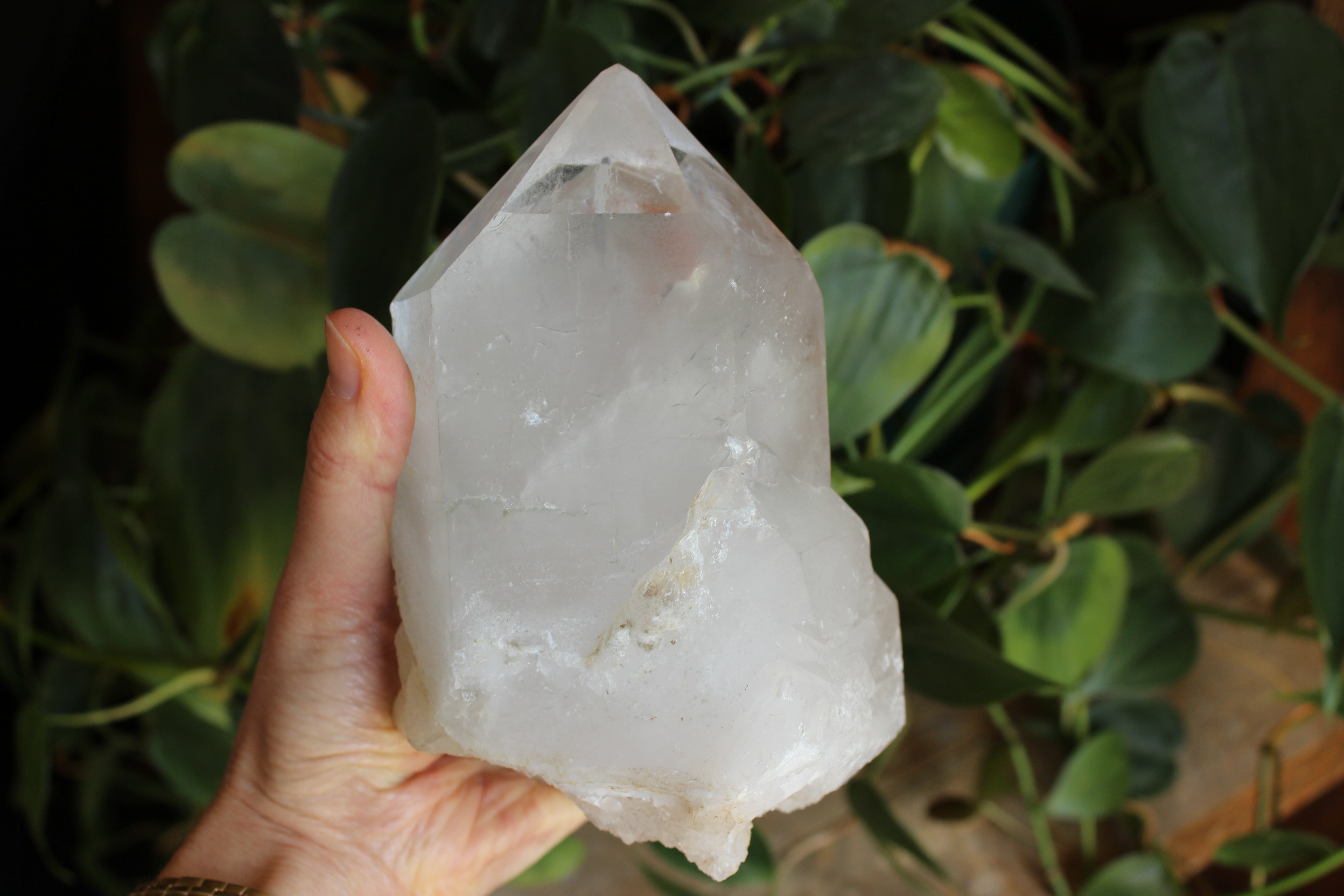 Clear quartz cluster 4, new