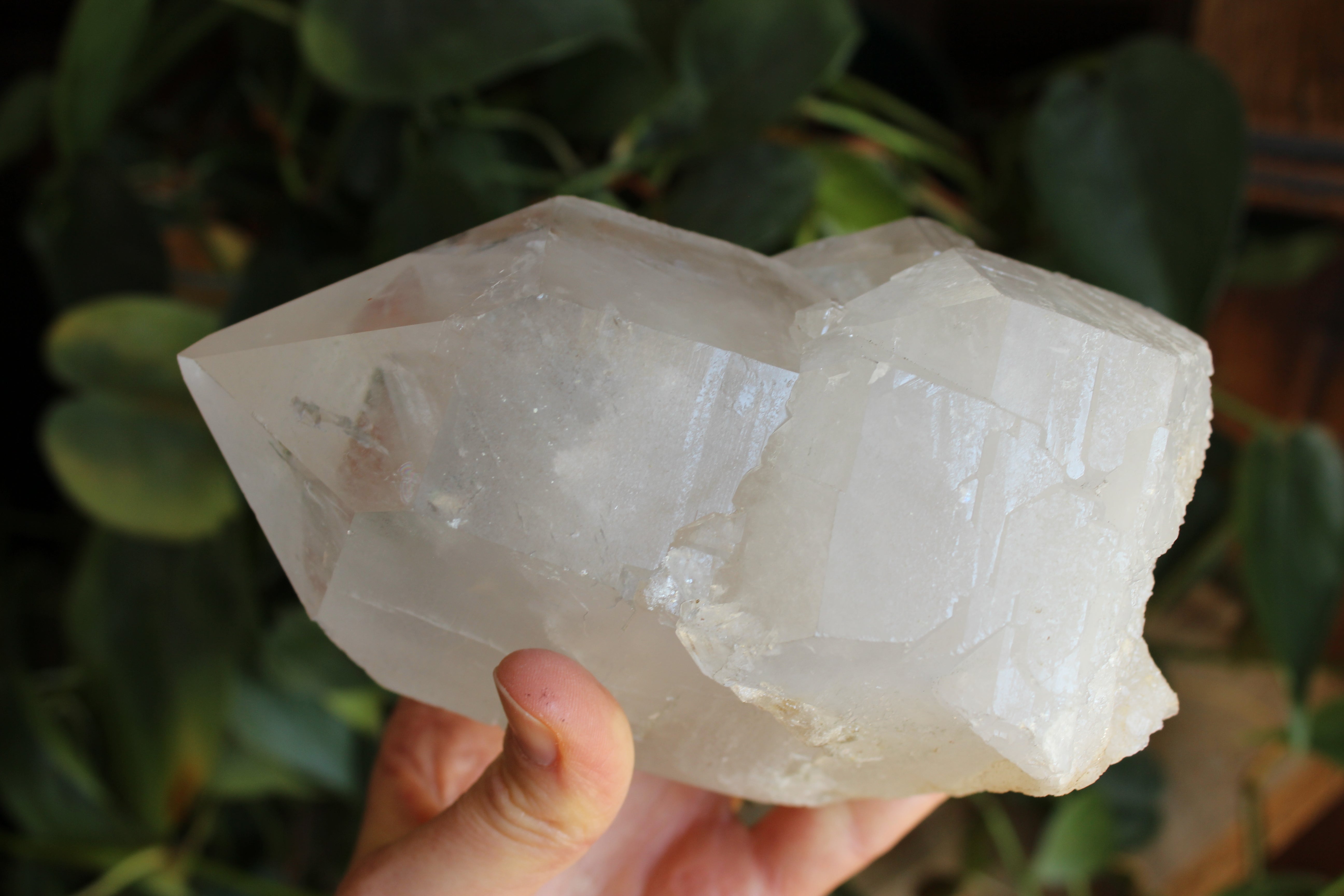 Clear quartz cluster 4, new