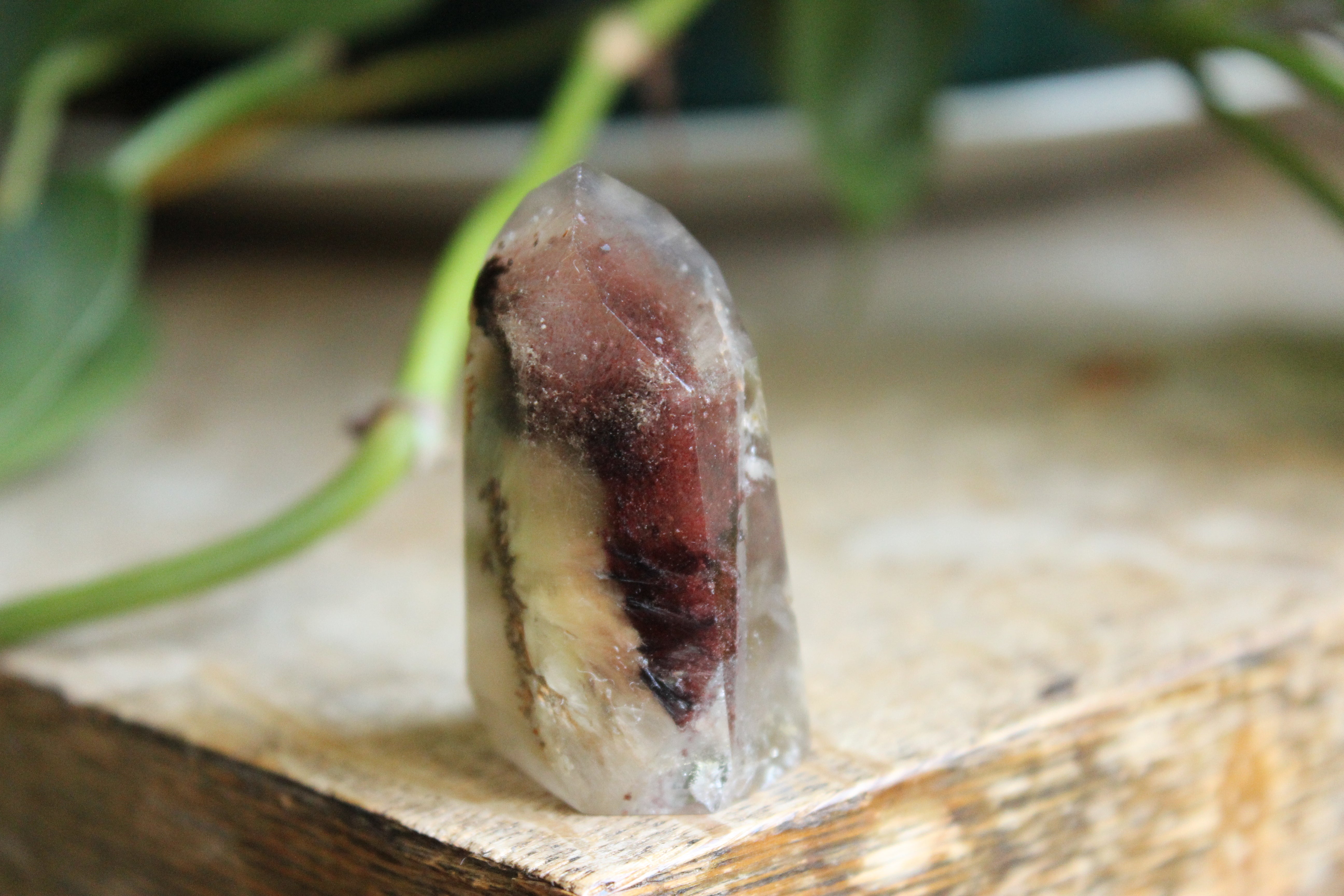 Rutile amphibole quartz tower 2, new