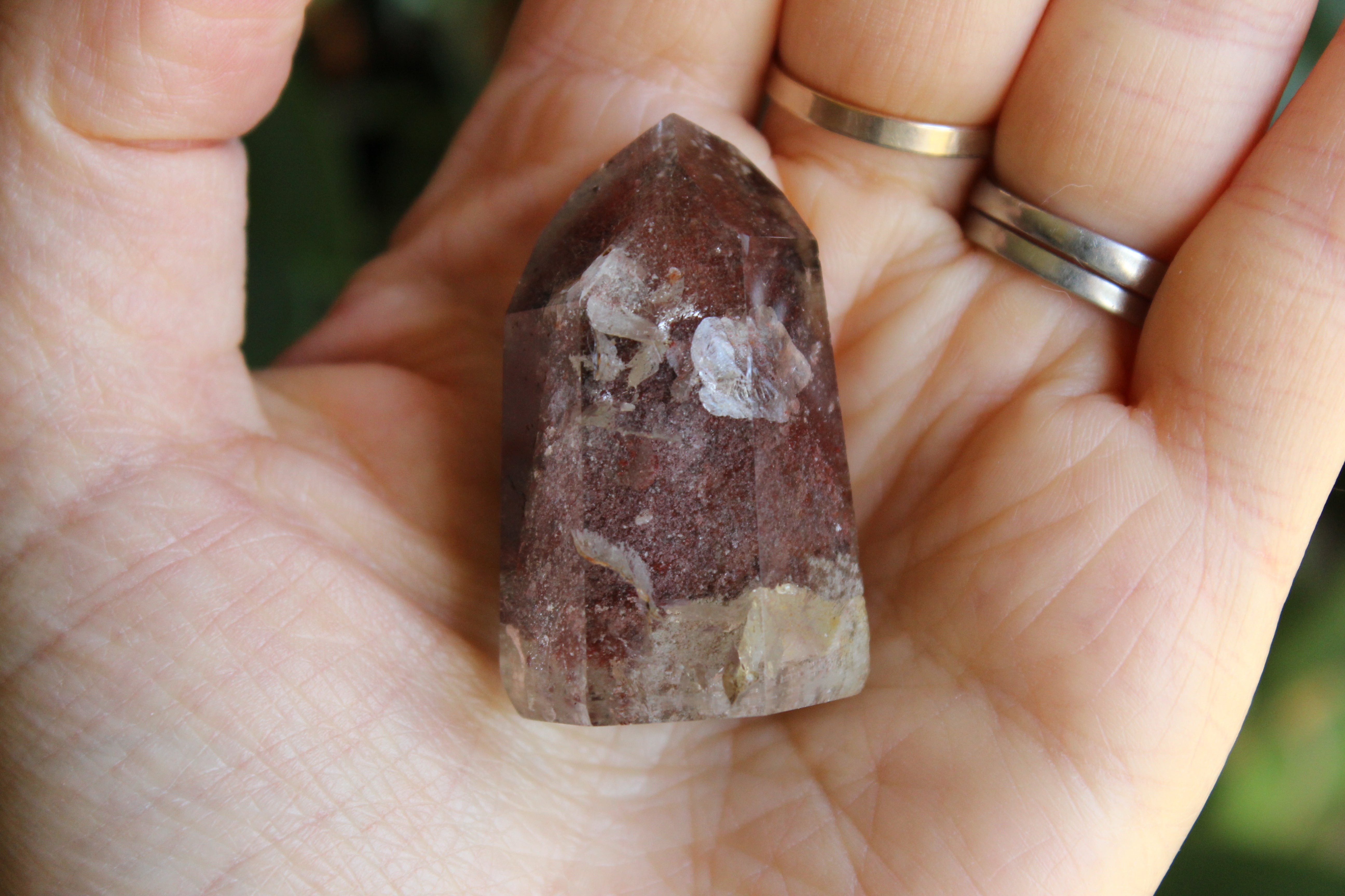 Rutile amphibole quartz tower 2, new