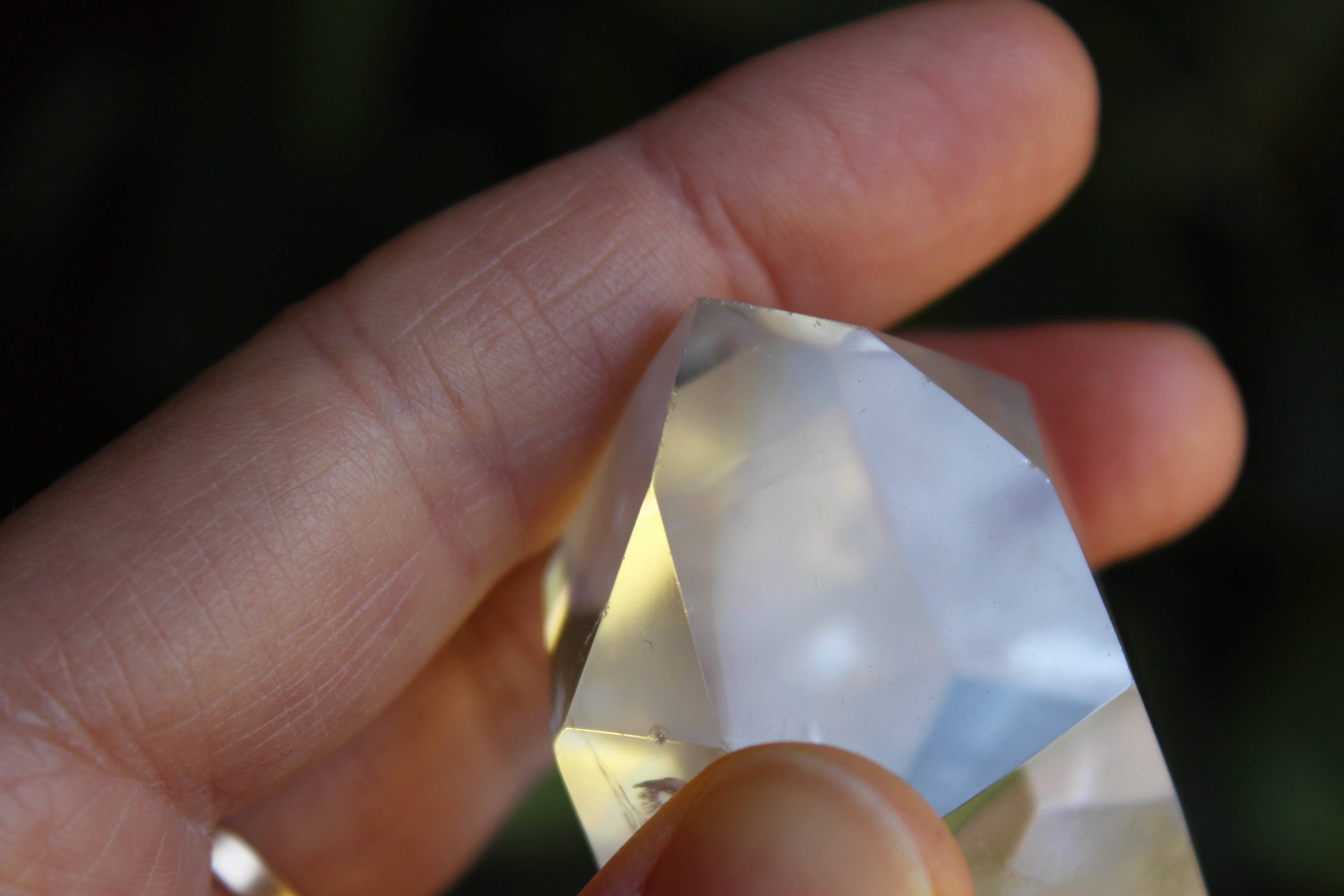 Clear quartz tower 6, new