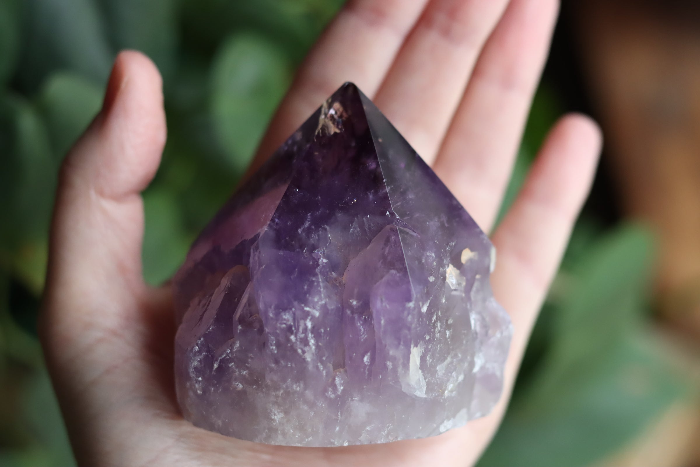 Bolivian ametrine point 2