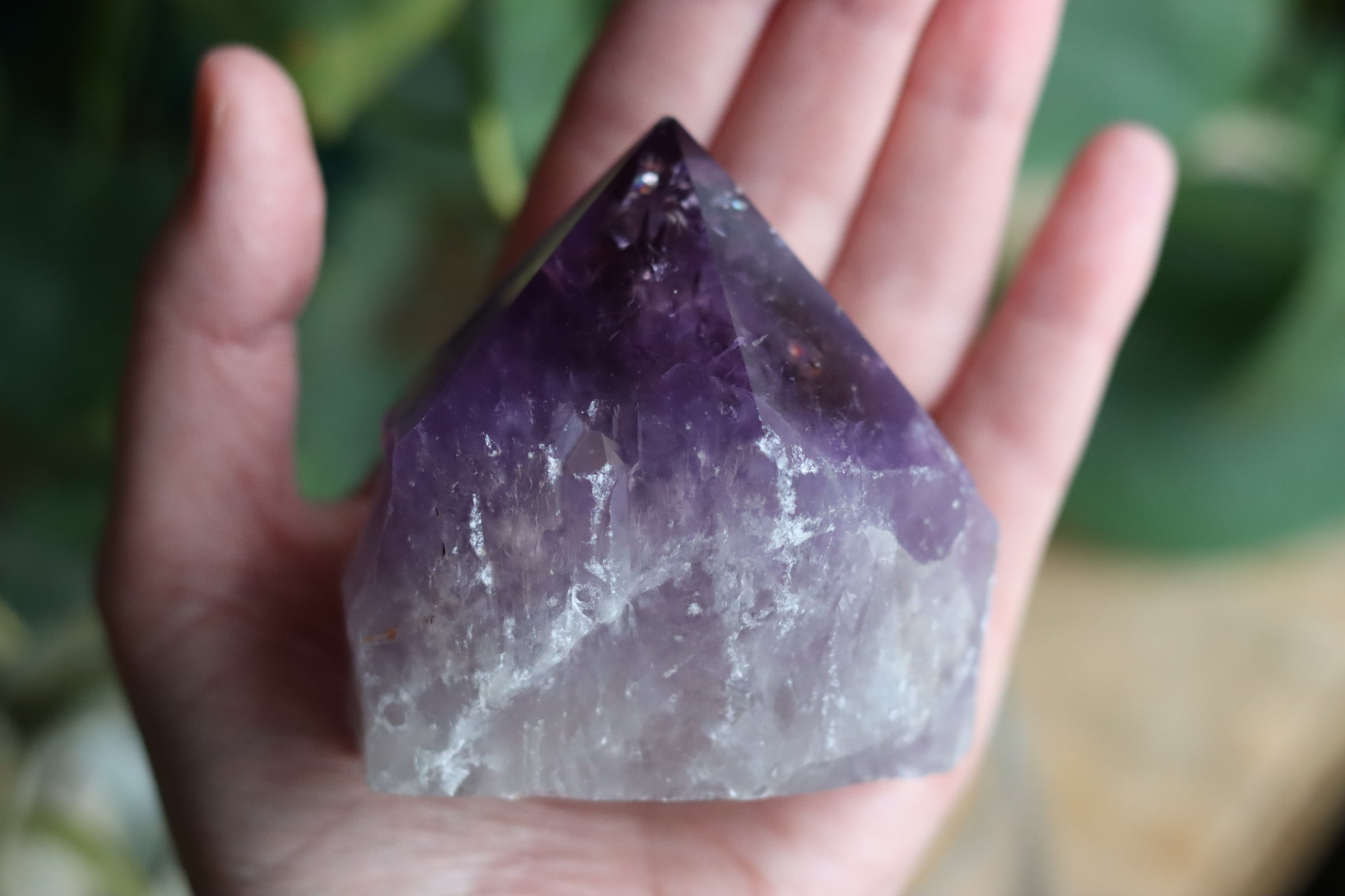 Bolivian ametrine point 2