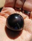 Rainbow obsidian sphere 1, new