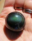 Rainbow obsidian sphere 1, new