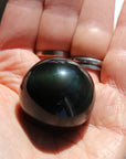 Rainbow obsidian sphere 3, new