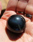 Rainbow obsidian sphere 4, new