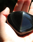 Rainbow obsidian heart 3, new