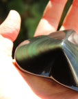 Rainbow obsidian heart 4, new