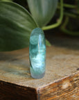 Rainbow fluorite bear 2, new