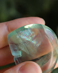 Rainbow fluorite bear 2, new