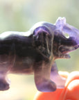Fluorite elephant 2, new