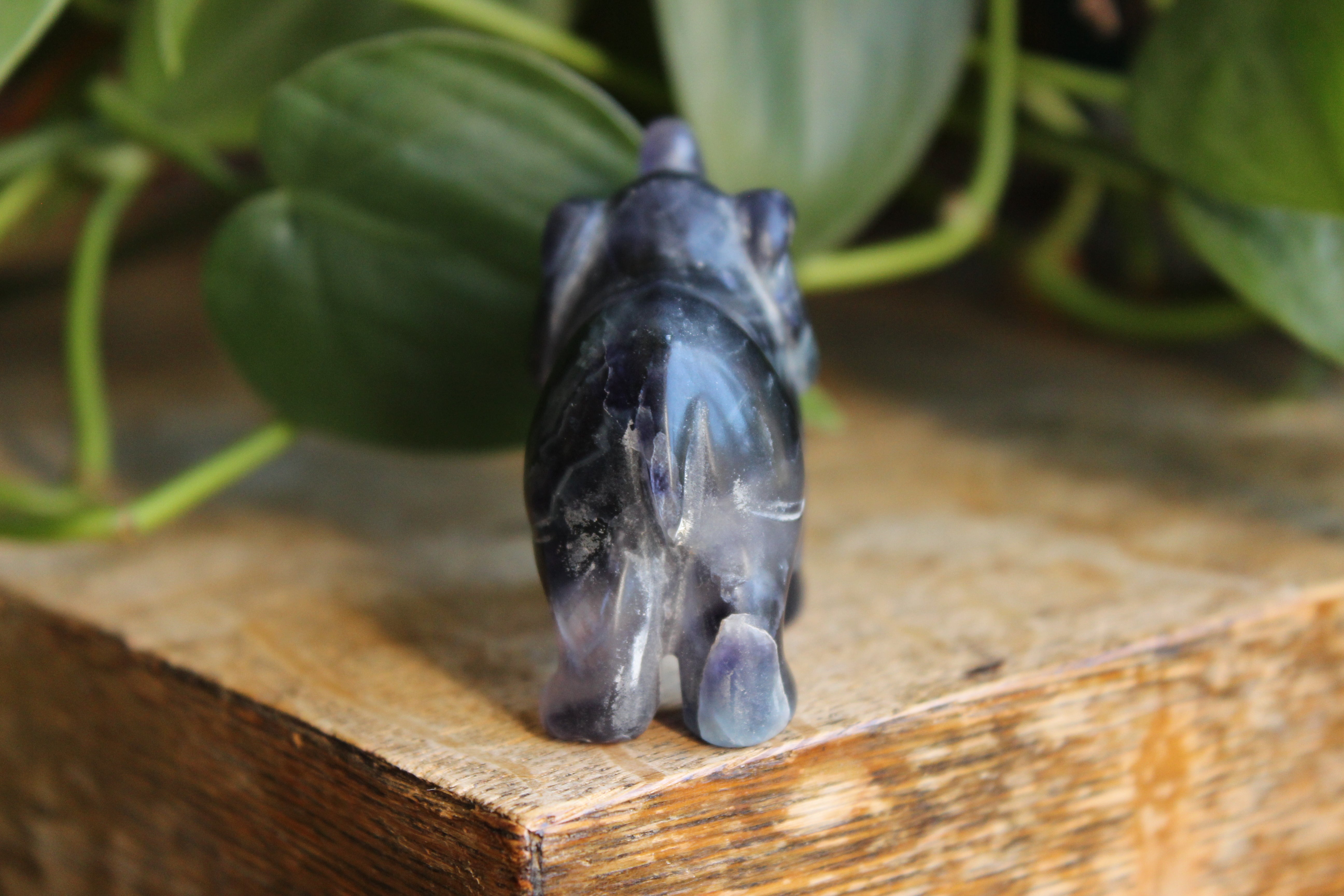 Fluorite elephant 2, new