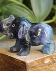 Fluorite elephant 3, new