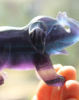 Fluorite elephant 4, new