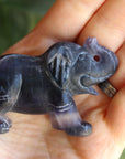 Fluorite elephant 4, new