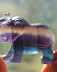 Fluorite elephant 5, new