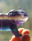 Fluorite elephant 5, new