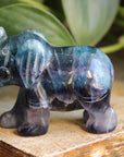 Fluorite elephant 6, new