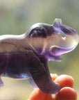 Fluorite elephant 8, new