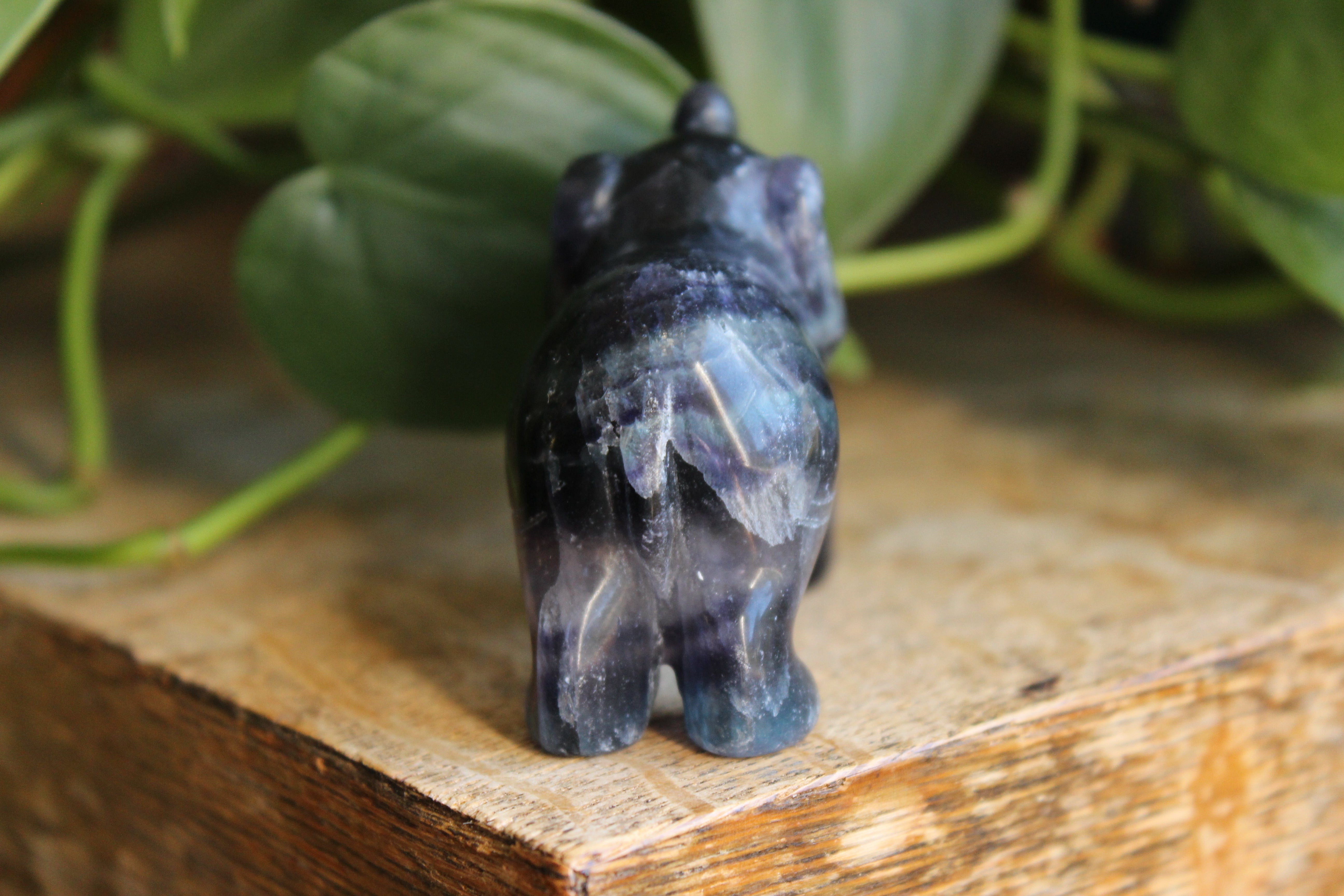 Fluorite elephant 9, new