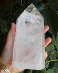 Clear quartz tower 1, new
