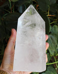 Clear quartz tower 1, new