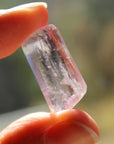 Polished pink kunzite 12, new