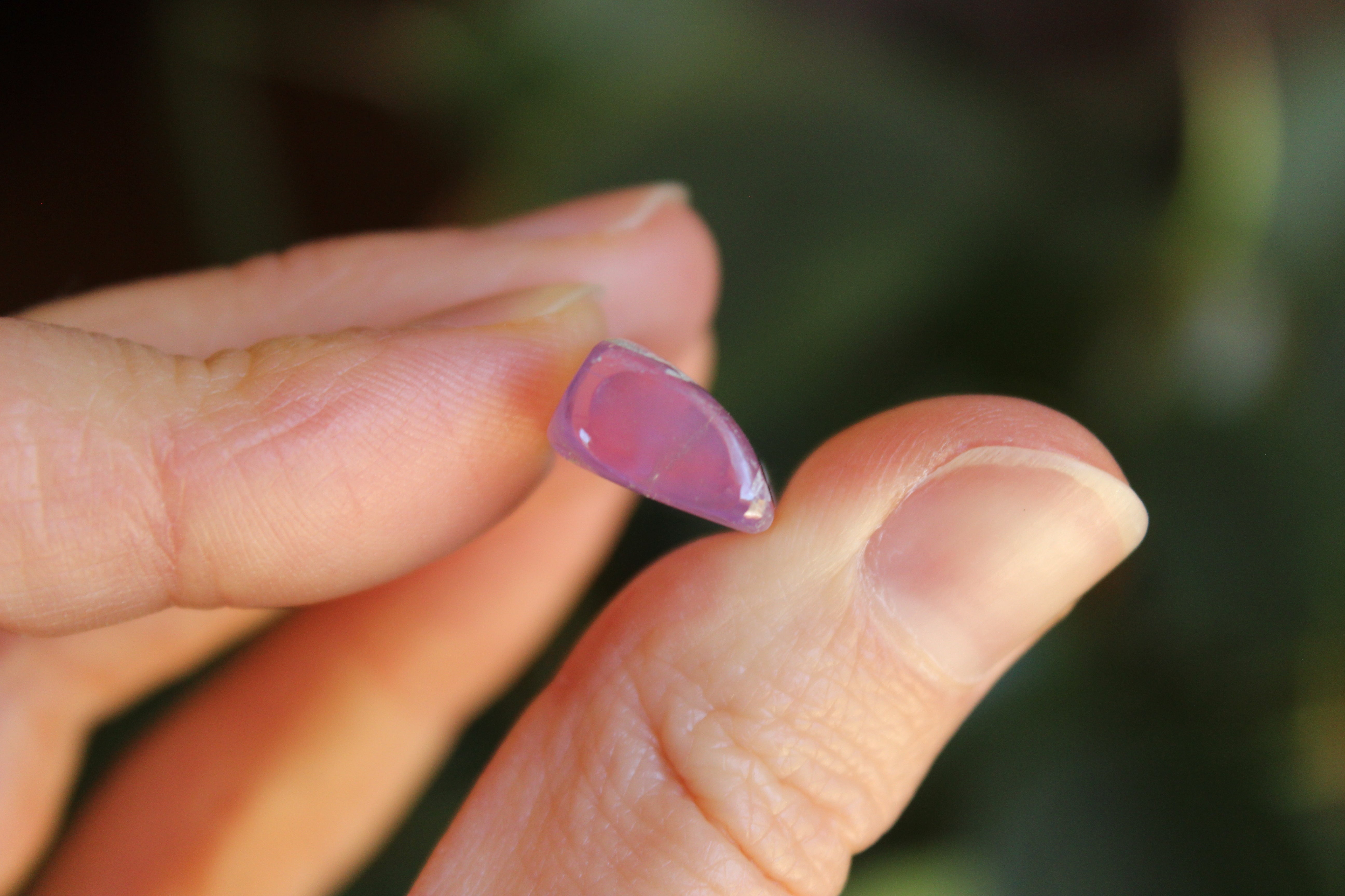 Polished pink kunzite 12, new