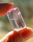 Polished pink kunzite 13, new
