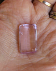Polished pink kunzite 13, new