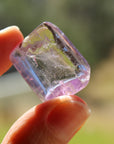Polished pink kunzite 14, new