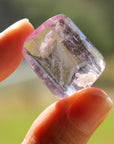 Polished pink kunzite 14, new
