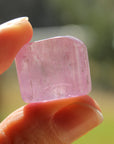 Polished pink kunzite 15, new