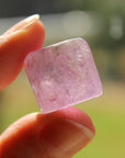 Polished pink kunzite 15, new