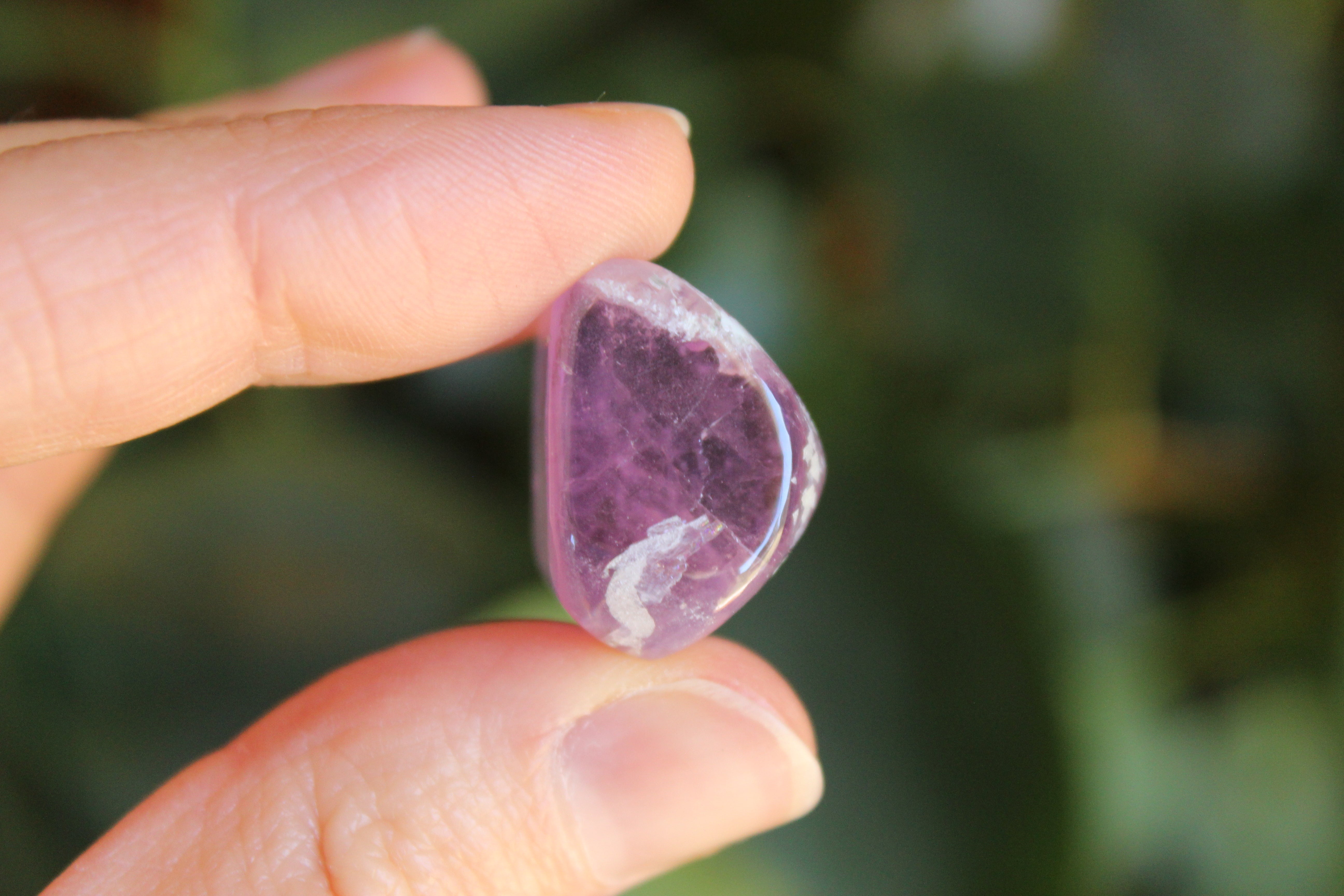 Polished pink kunzite 15, new