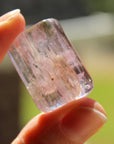 Polished pink kunzite 17, new