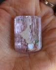 Polished pink kunzite 17, new